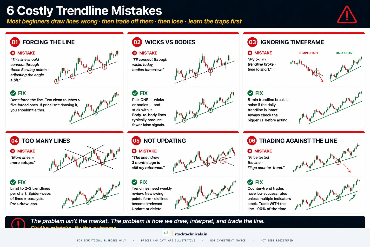 7 costly trendline mistakes